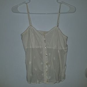 White Aerie crop top